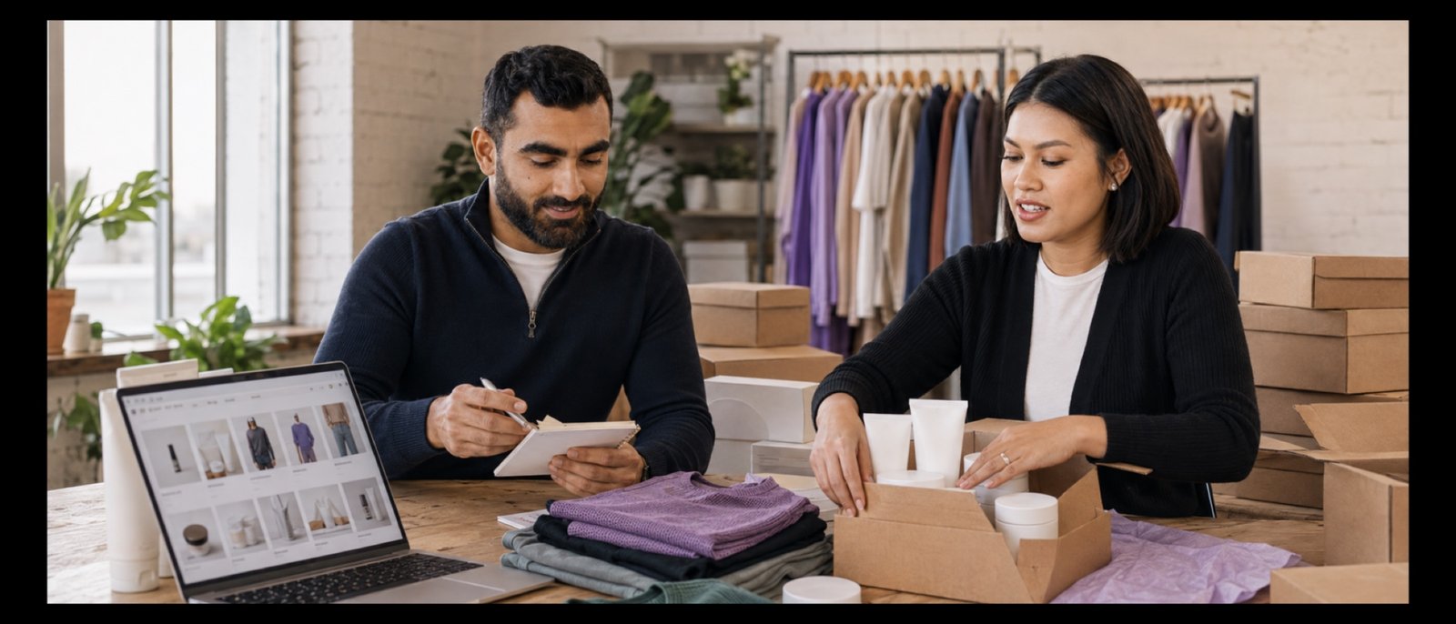 Marvin Bishnoi and Diem Le preparing a direct-to-consumer launch