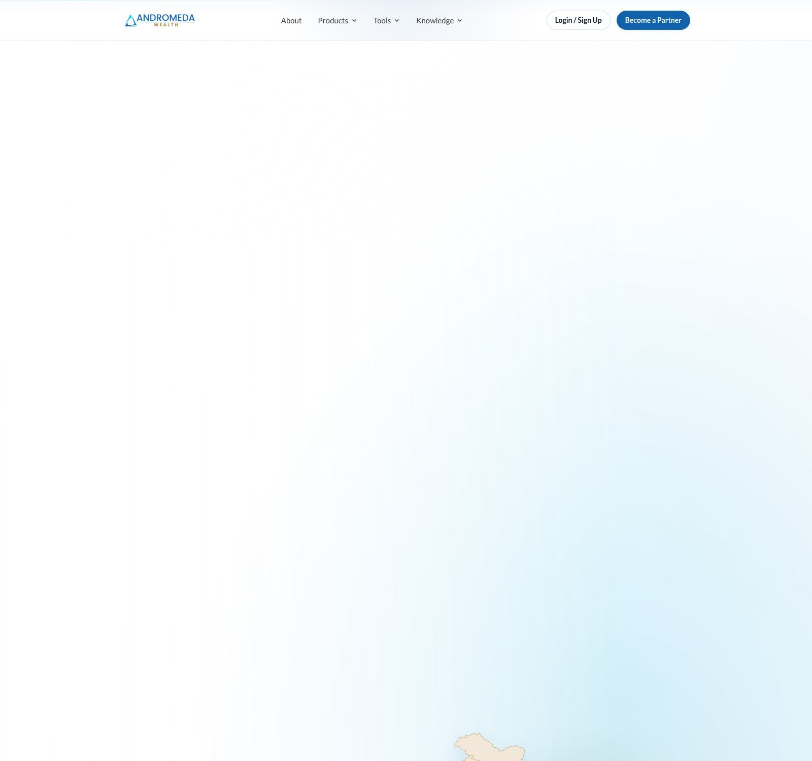 Andromeda Wealth website, live