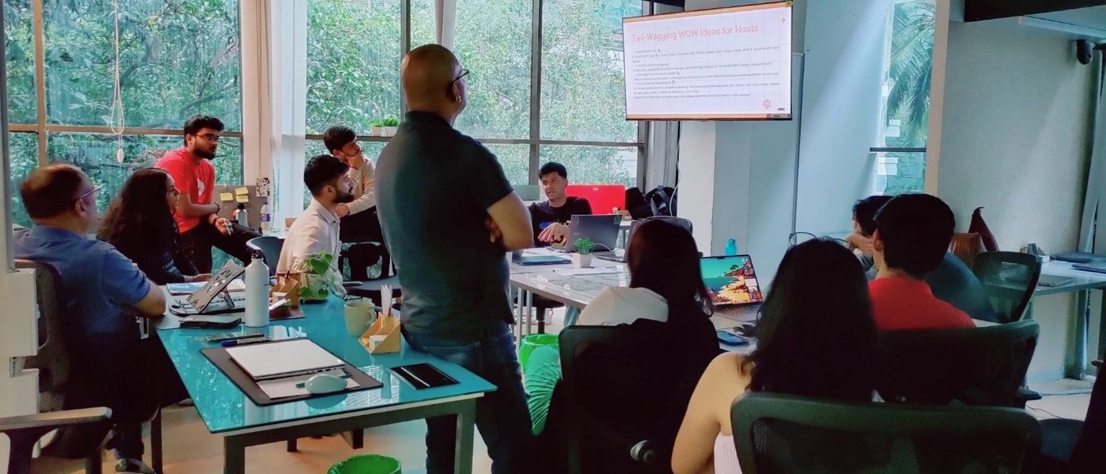 The Pivot team at work