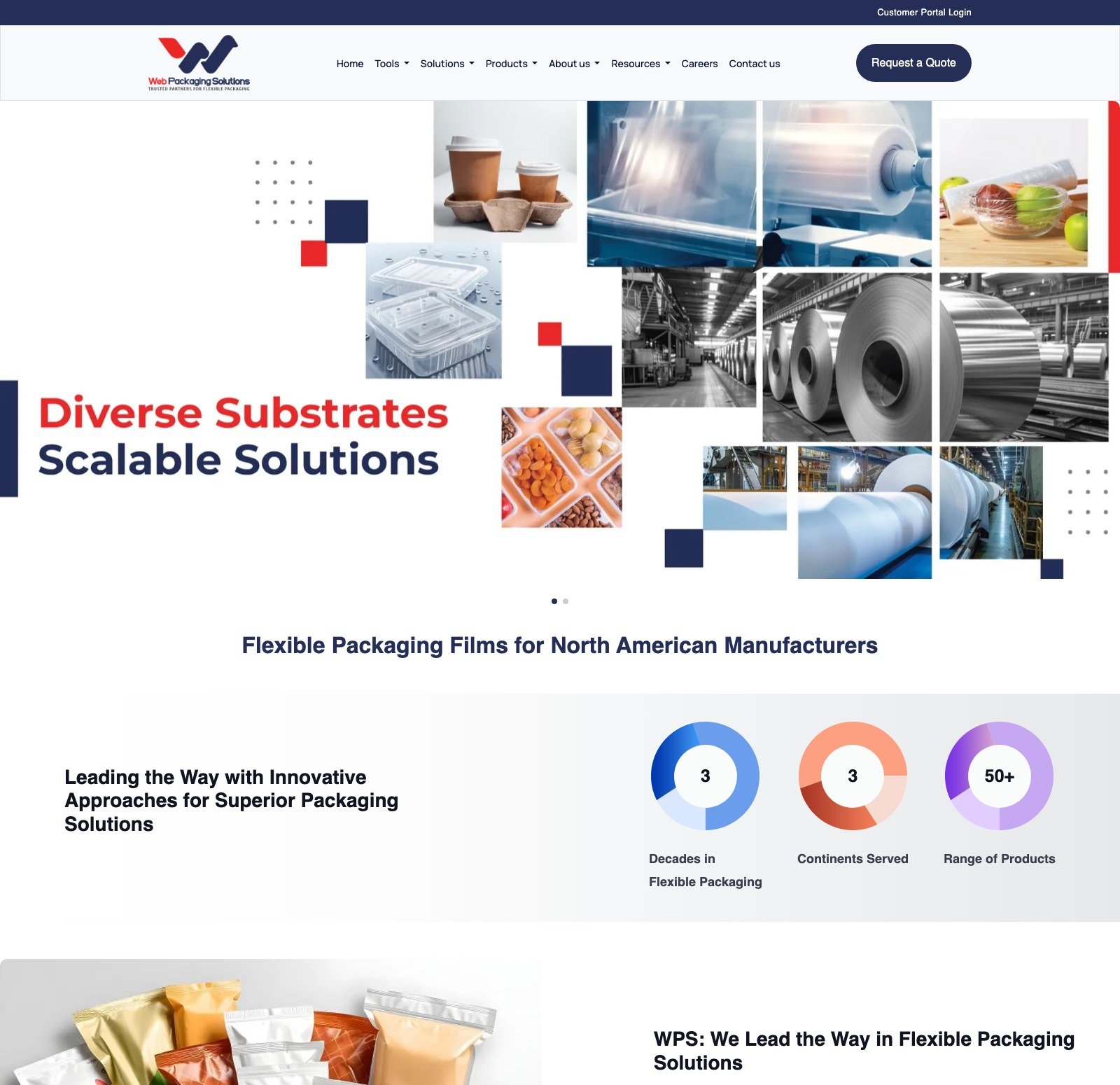 WPS website, live